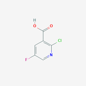 B1589015 2-Chloro-5-fluoronicotinic acid CAS No. 38186-88-8