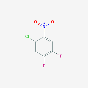 molecular formula C6H2ClF2NO2 B1589042 2-氯-4,5-二氟硝基苯 CAS No. 771-76-6