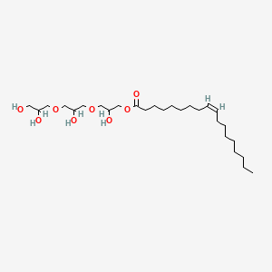 molecular formula C27H52O8 B1589048 Tetraglyceryl monooleate CAS No. 33940-98-6