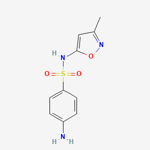 molecular formula C10H11N3O3S B1589051 磺胺异噁唑 CAS No. 17103-52-5