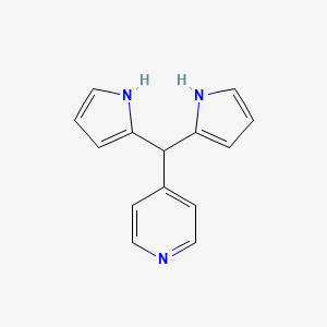 molecular formula C14H13N3 B1589054 5-(4-吡啶基)二吡咯甲烷 CAS No. 52073-75-3