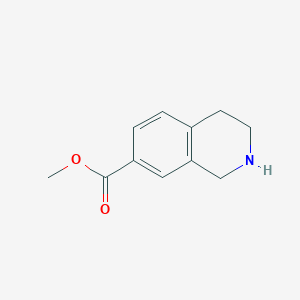 B1589055 Methyl 1,2,3,4-tetrahydroisoquinoline-7-carboxylate CAS No. 220247-50-7