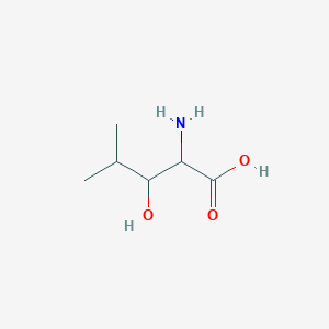 (2S,3R)-2-amino-3-hydroxy-4-methylpentanoic acid