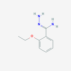 molecular formula C9H13N3O B1589062 2-乙氧基苯并咪唑腙 CAS No. 889943-46-8