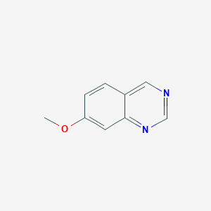 molecular formula C9H8N2O B158907 7-甲氧基喹唑啉 CAS No. 10105-37-0
