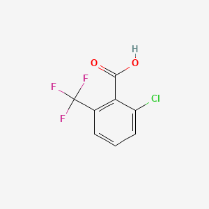 B1589089 2-chloro-6-(trifluoromethyl)benzoic Acid CAS No. 2376-00-3