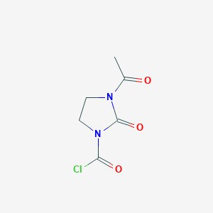 B1589098 3-Acetyl-1-Chlorocarbonyl-2-Imidazolidone CAS No. 41730-71-6