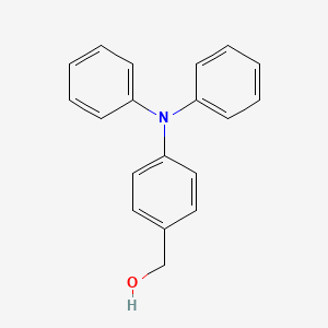 molecular formula C19H17NO B1589101 (4-(二苯氨基)苯基)甲醇 CAS No. 25069-40-3