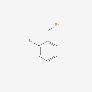 molecular formula C7H6BrI B1589116 2-碘苄溴化物 CAS No. 40400-13-3