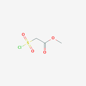 molecular formula C3H5ClO4S B1589117 氯磺酰甲酸甲酯 CAS No. 56146-83-9