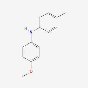 molecular formula C14H15NO B1589118 4-Methoxy-N-(p-tolyl)aniline CAS No. 39253-43-5