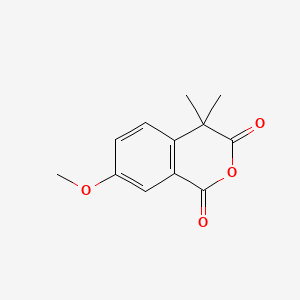 B1589124 4,4-Dimethyl-7-methoxyisochroman-1,3-dione CAS No. 55974-25-9