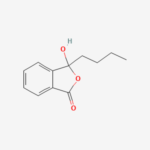 B1589130 1(3H)-Isobenzofuranone, 3-butyl-3-hydroxy- CAS No. 162050-42-2