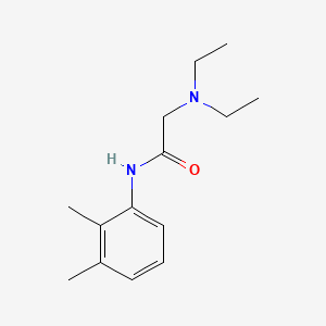 molecular formula C14H22N2O B1589131 2-(二乙氨基)-N-(2,3-二甲苯基)乙酰胺 CAS No. 142713-08-4