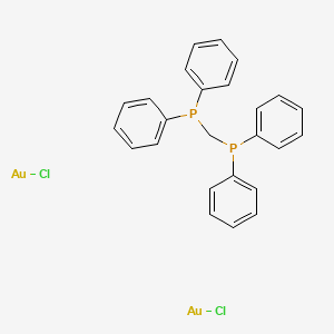 molecular formula C25H22Au2Cl2P2 B1589132 双(氯金(I))双(二苯基膦基)甲烷 CAS No. 37095-27-5