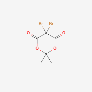5,5-Dibromo-2,2-dimethyl-1,3-dioxane-4,6-dione