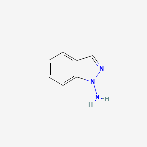molecular formula C7H7N3 B1589137 1H-吲唑-1-胺 CAS No. 33334-08-6