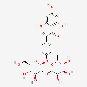 molecular formula C27H30O14 B1589151 Sophorabioside CAS No. 2945-88-2