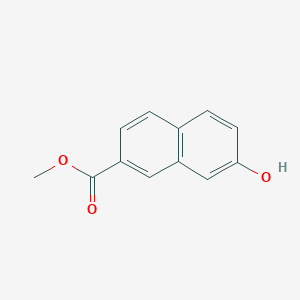 molecular formula C12H10O3 B1589155 7-羟基-2-萘甲酸甲酯 CAS No. 95901-05-6
