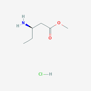 B1589156 (R)-Methyl 3-Aminopentanoate Hydrochloride Salt CAS No. 532435-35-1