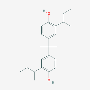 B1589168 2,2-Bis(3-sec-butyl-4-hydroxyphenyl)propane CAS No. 32113-46-5