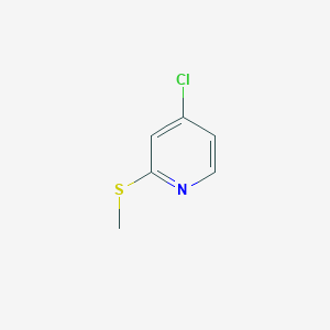 molecular formula C6H6ClNS B1589188 4-氯-2-(甲硫基)吡啶 CAS No. 334542-44-8