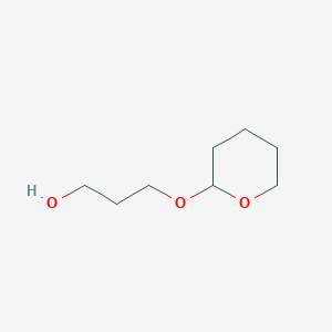 molecular formula C8H16O3 B1589199 3-Tetrahydropyranyloxy-1-propanol CAS No. 2162-33-6