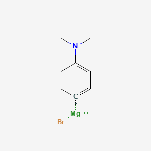 molecular formula C8H10BrMgN B1589207 4-(n,n-Dimethyl)anilinemagnesium bromide CAS No. 7353-91-5