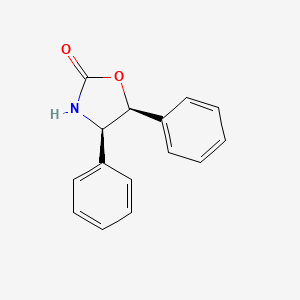 molecular formula C15H13NO2 B1589224 (4R,5S)-(+)-顺式-4,5-二苯基-2-恶唑烷酮 CAS No. 86286-50-2