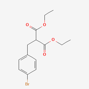 molecular formula C14H17BrO4 B1589225 2-(4-溴苄基)丙二酸二乙酯 CAS No. 70146-78-0