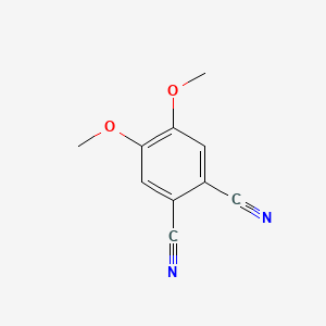 molecular formula C10H8N2O2 B1589226 4,5-Dimethoxyphthalonitrile CAS No. 88946-67-2