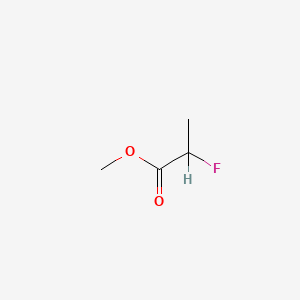 molecular formula C4H7FO2 B1589232 2-氟基丙酸甲酯 CAS No. 2366-56-5