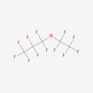 molecular formula C5F12O B1589240 七氟丙基五氟乙醚 CAS No. 60164-51-4