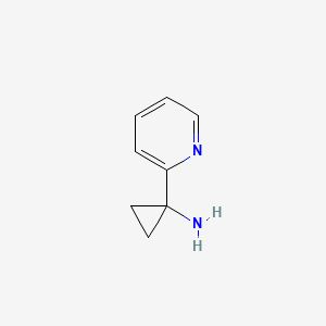B1589259 1-(Pyridin-2-yl)cyclopropanamine CAS No. 503417-37-6