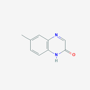 molecular formula C9H8N2O B1589273 2-Hydroxy-6-methylquinoxaline CAS No. 5762-64-1