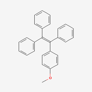 molecular formula C27H22O B1589276 Benzene, 1-methoxy-4-(triphenylethenyl)- CAS No. 70592-05-1