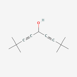 molecular formula C13H20O B1589280 2,2,8,8-Tetramethyl-3,6-nonadiyn-5-ol CAS No. 50428-39-2