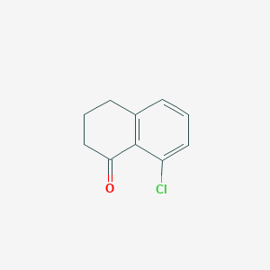 molecular formula C10H9ClO B1589281 8-chloro-3,4-dihydro-2H-naphthalen-1-one CAS No. 68449-32-1