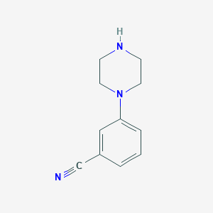 molecular formula C11H13N3 B1589287 1-(3-Cyanophenyl)piperazine CAS No. 178928-58-0