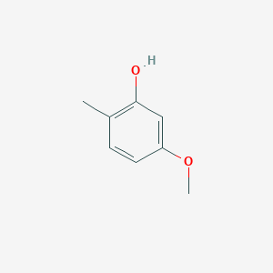 molecular formula C8H10O2 B1589295 5-甲氧基-2-甲基苯酚 CAS No. 20734-74-1