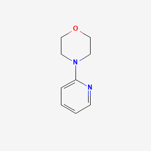 molecular formula C9H12N2O B1589300 4-(吡啶-2-基)吗啉 CAS No. 24255-25-2
