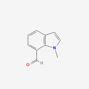molecular formula C10H9NO B1589312 1-甲基-1H-吲哚-7-甲醛 CAS No. 69047-36-5