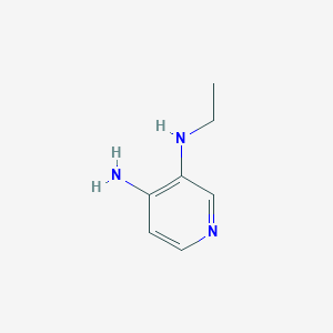 molecular formula C7H11N3 B1589320 N3-乙基吡啶-3,4-二胺 CAS No. 61719-62-8
