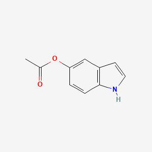 molecular formula C10H9NO2 B1589323 5-乙酰氧基吲哚 CAS No. 5594-91-2