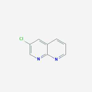 molecular formula C8H5ClN2 B1589327 3-氯-1,8-萘啶 CAS No. 35170-93-5