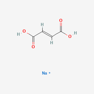 molecular formula C4H4NaO4+ B1589348 富马酸钠 CAS No. 7704-73-6