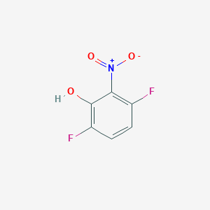 molecular formula C6H3F2NO3 B1589349 3,6-Difluoro-2-nitrophenol CAS No. 139548-97-3