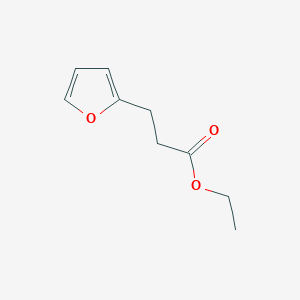 molecular formula C9H12O3 B158936 2-呋喃丙酸乙酯 CAS No. 10031-90-0