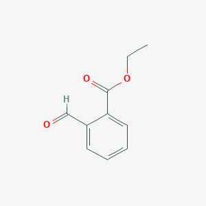 molecular formula C10H10O3 B1589372 Ethyl 2-formylbenzoate CAS No. 34046-43-0
