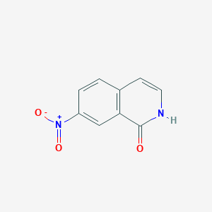 B1589378 7-Nitroisoquinolin-1(2H)-one CAS No. 20141-83-7